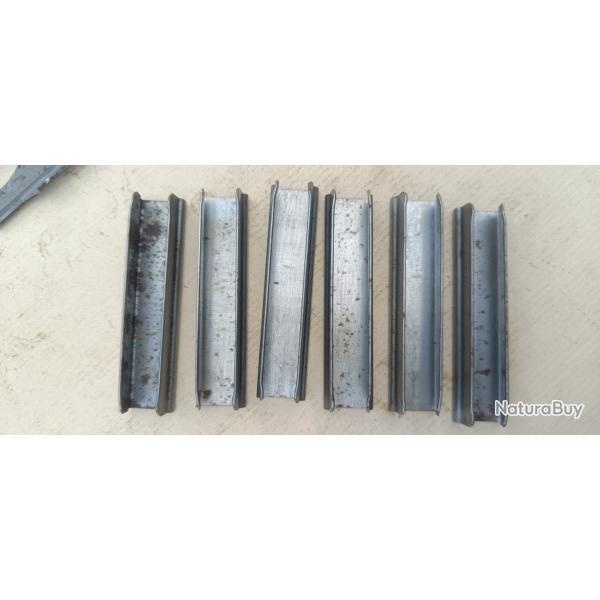 6 x lame chargeur mosin nagant (294)