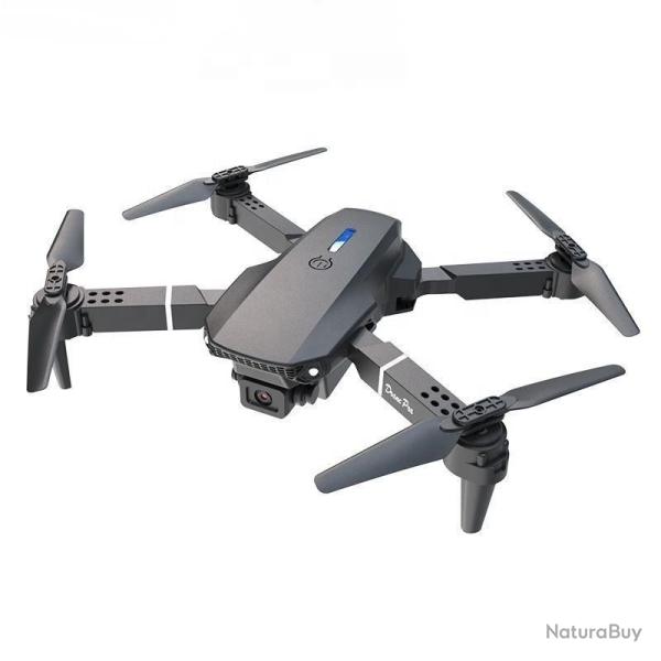 Drone Quadricopt�re E88 Pro �cran T�l�commande Double Cam�ra 8K Surveillance Territoire