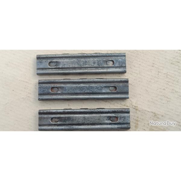 3 x lame chargeur mauser 98k WW2 (207)