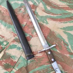 Ba&iuml;onnette suisse mod&egrave;le 1918 pour fusil Schmidt Rubin K31 921096