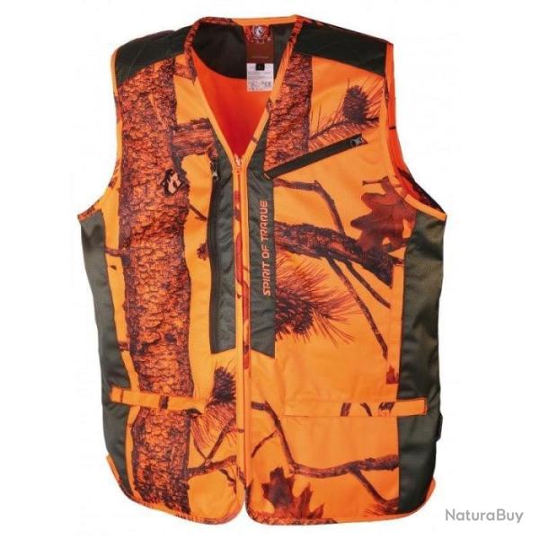 Gilet de traque Somlys Spirit Traque Camo Blaze - Camo Blaze / 4XL