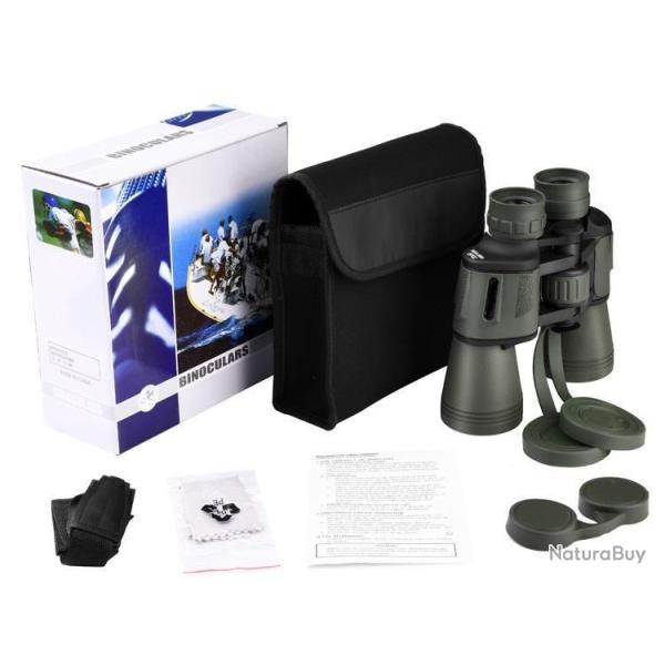 Jumelles Ext�rieur 20x50 Grossissement Puissant Objectif 50 mm Vision Claire Airsoft Randonn�e