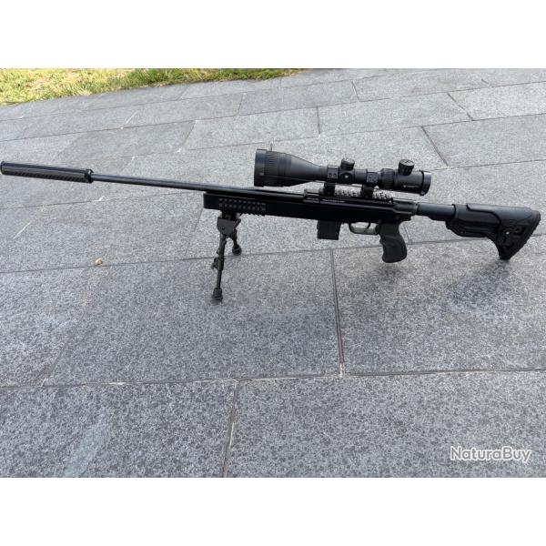 Pack carabine ISSC CAL.22Ir + lunette Vortex 3/12X56 + silencieux + bipied