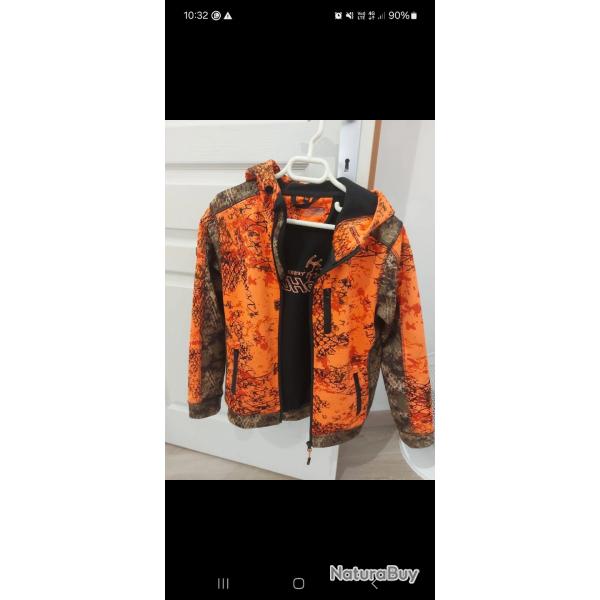 Veste de chasse enfant