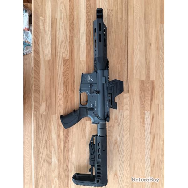 AR15 LEGACY CUSTOM 3 GEN 3 GRIS 223 7.5 CARBONE TI