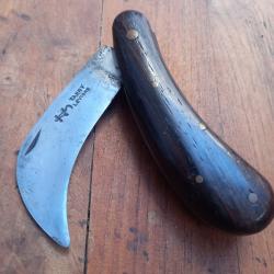 Couteau SERPETTE TARRY LEVIGNE Manche en PALISSANDRE
