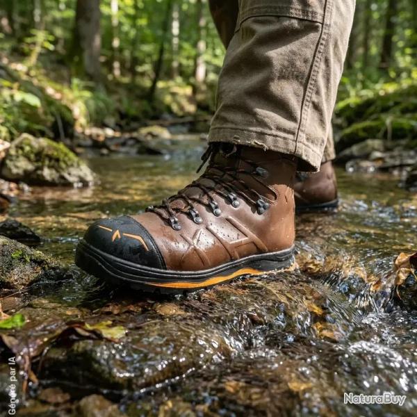 Chaussures HAIX Trekker Mountain marron S3 anticoupure classe 1 42