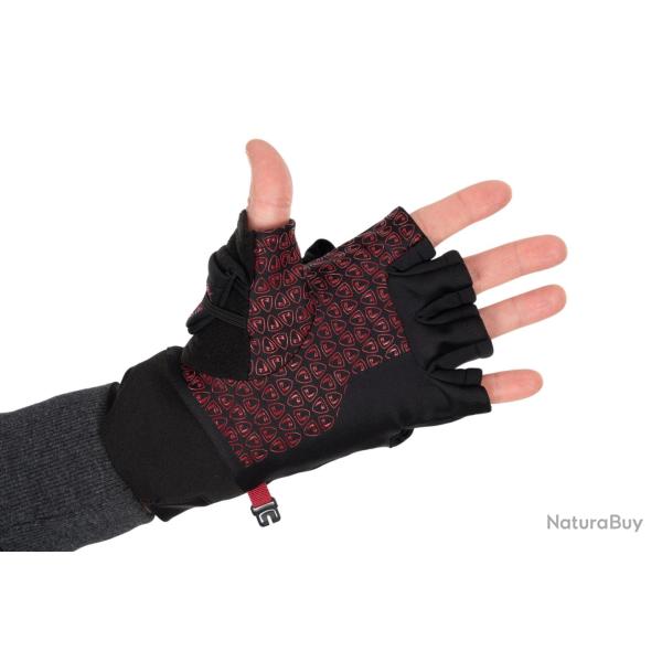 Gants-Moufles Fox Rage Fingerless Mitten Gloves Noir Large