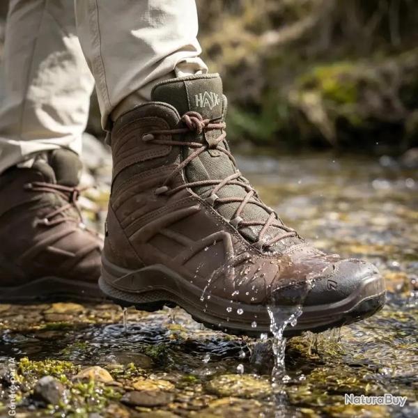 Chaussures de chasse HAIX Black Eagle Nature GTX mid marron 46