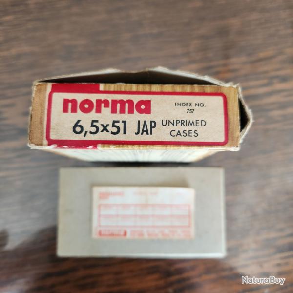 NORMA DOUILLES 6,5 X 51 JAP