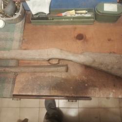 Bois de carabine type lebel