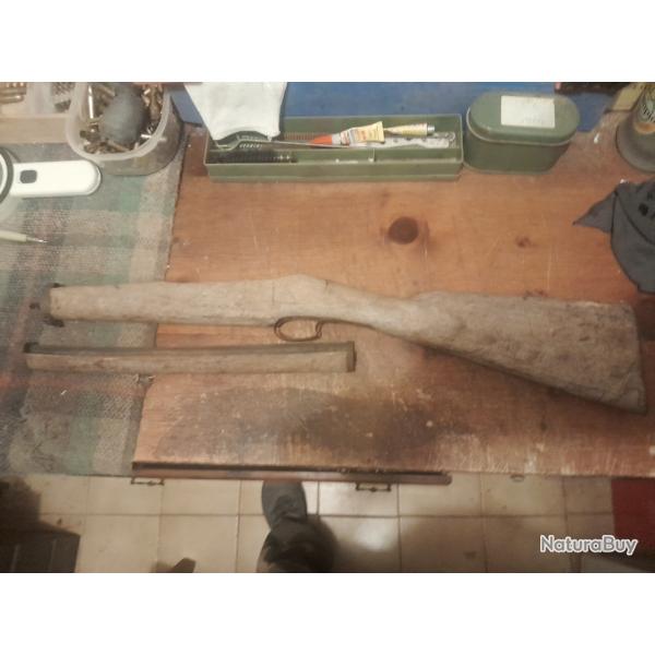 Bois de carabine type lebel