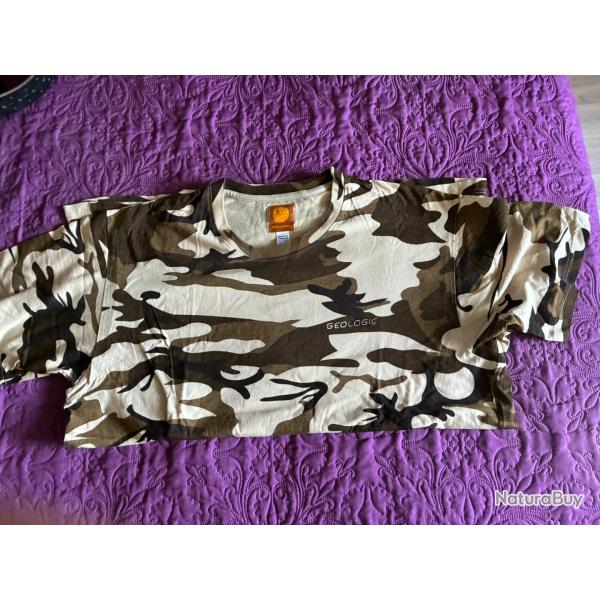Tee shirt neuf GEOLOGIC taille XL