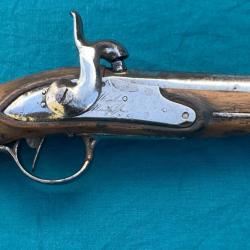 Pistolet de gendarmerie an IX T Manufacture imp. de Maubeuge