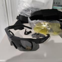 Pack lunette de sport tactique NEUF pour arisoft, chasse, etc