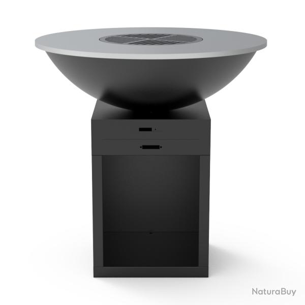 Brasero �100cm finition noire