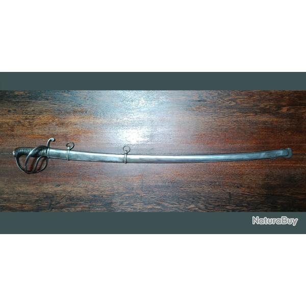 Sabre d'officier de cavalerie l�g�re britannique type 1821 - �poque victorienne - vers 1840 - BE