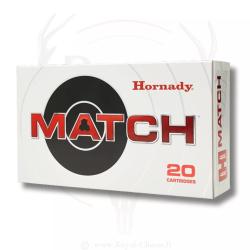 20 balles BTHP MATCH Cal.308Win 168Grs HORNADY