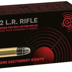 500 Munitions Geco Rifle Cal.22LR 40 Grs