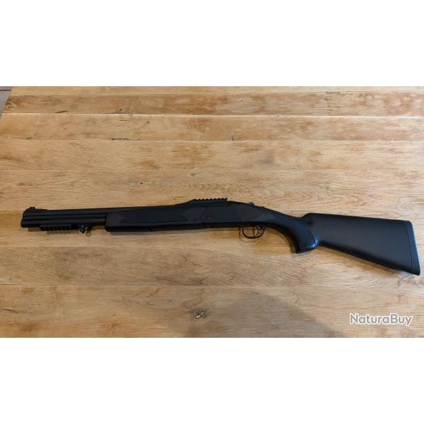 OCCASION NEUF - FUSIL SUPERPOSE INTEGRA CAL.12/76 SLUG SYNTHETIQUE 51CM