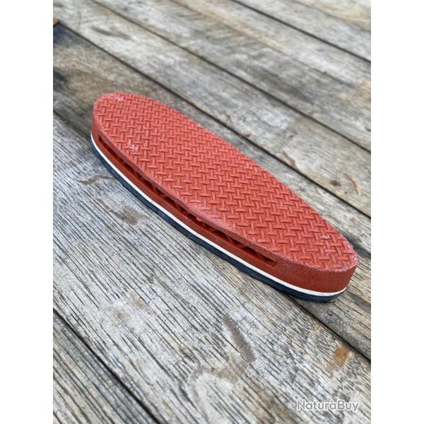 Plaque couche plate rouge 16mm fusil carabine alv�ol�e