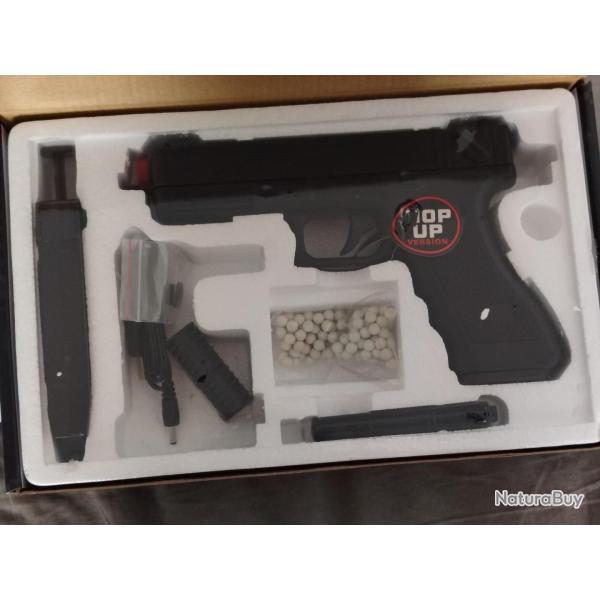 CYMA CM030 (G18C) AEP �lectrique � Neuve en bo�te (Culasse M�tal, 0.5J)