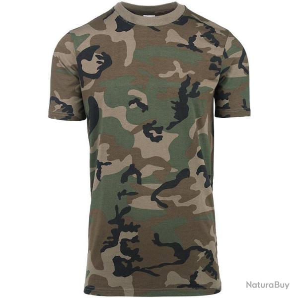T-shirt Fostex Fostee camouflage Woodland M