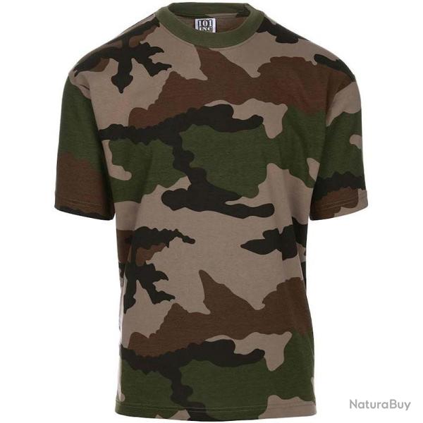 T-shirt 101 Inc Recon camouflage arm�e fran�aise XS