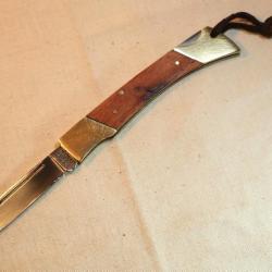 Bon couteau pliant &agrave; cran d'arr&ecirc;t - Canif - en bon &eacute;tat - ref EBR24CAN002