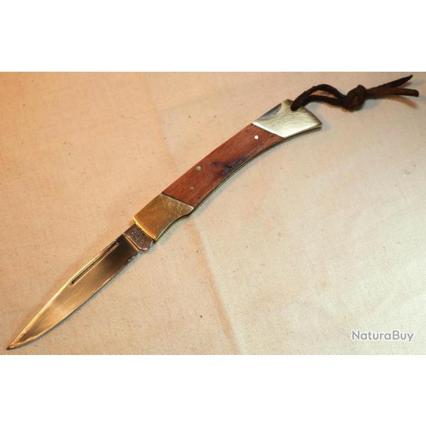 Bon couteau pliant � cran d'arr�t - Canif - en bon �tat - ref EBR24CAN002