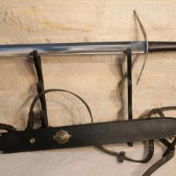 MOYEN AGE &Eacute;p&eacute;e MEDIEVALE courte et dorsale HEROIC FANTASY COSPLAYEUR avec fourreau ref EBR24EEE018