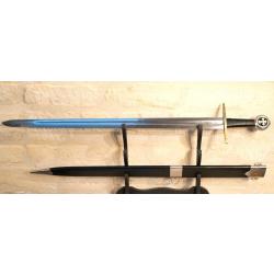MOYEN AGE - &Eacute;p&eacute;e m&eacute;di&eacute;vale HEROIC FANTASY COSPLAYEUR avec fourreau ref EBR24EEE007