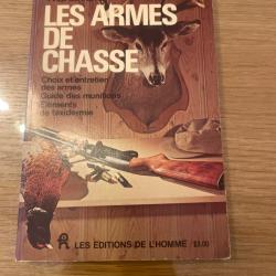 Les armes de chasse