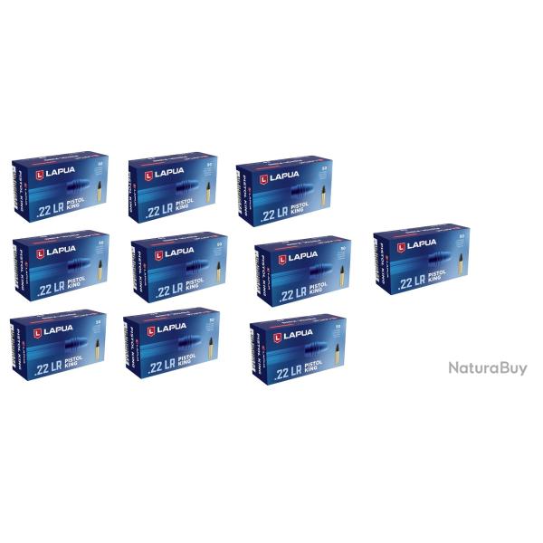 Munition Lapua SK pistol king cal.22lr 2,59 g 40 g par 500