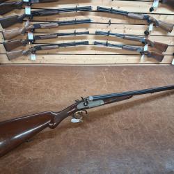 Fusil juxtapos&eacute; calibre 12/70 &agrave; chiens