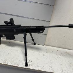 Carabine &agrave; plombs Black ops B1090 cal.4,5mm synth&eacute;tique 19,9j + point rouge + bipied + silencieux