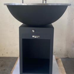 Brasero &Oslash;85cm finition noire