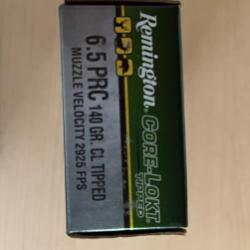 Munitions Remington Core Lokt Tipped 6.5PRC