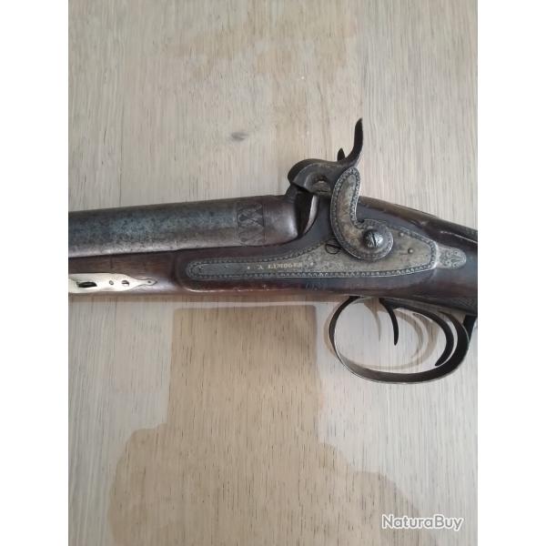 Fusil � chien maison Grande � Limoges