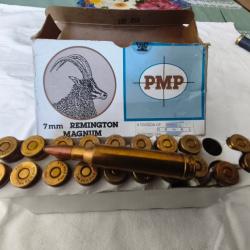 Bo&icirc;te de 20 cartouches PMP 7mm Reming Magnum