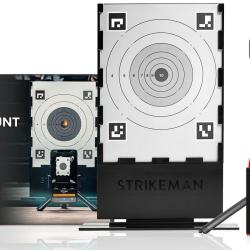 STRIKEMAN TARGET & PHONE MOUNT + Douille LASER 45ACP