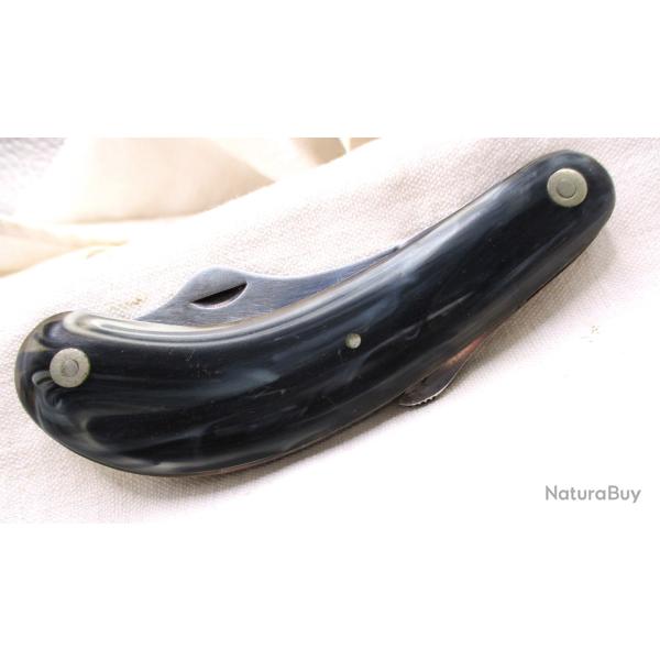 couteau ancien dit DE MANCHOT, marqu� SJ inox