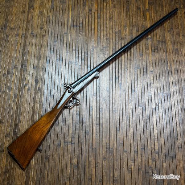 BEAU FUSIL DE CHASSE JUXTAPOS�S CALIBRE 16 BROCHE