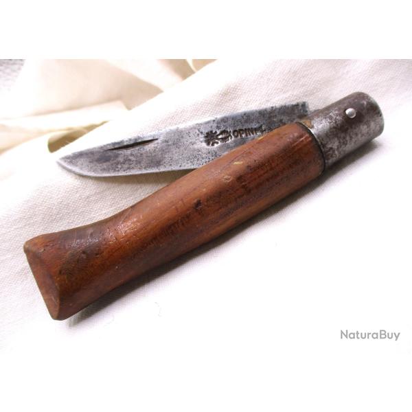 couteau ancien OPINEL CROIX ET PALMES equivalent N�8