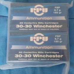 80 balles 30-30winchester