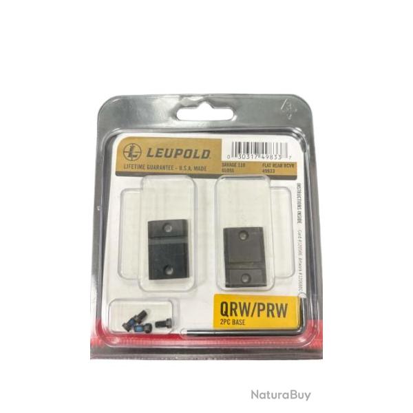 Embases LEUPOLD QRW/PRW savage 110
