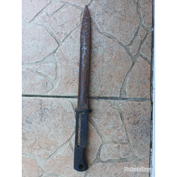 relique de ba�onnette allemande mod�le 84/98 (pour fusil Mauser Karab