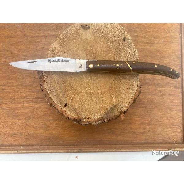COUTEAU LAGUIOLE   GRAND PERE  LE RUSTIQUE  NOYER  2026 8