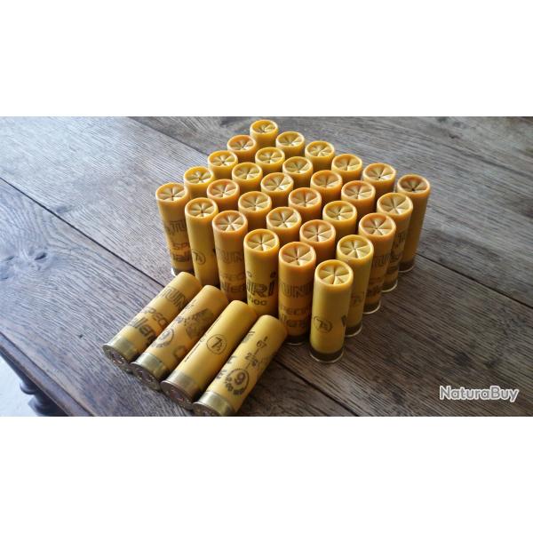 LOT DE 34 CARTOUCHES CALIBRE 20