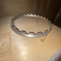 Grille centrale &Oslash;45cm pour brochettes sur braseros